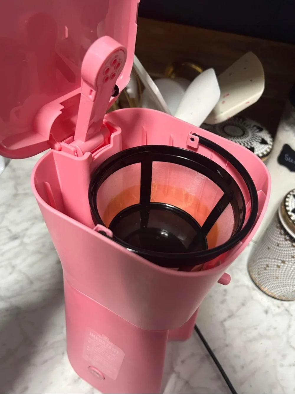 Pink Ambiano Iced Coffer Maker